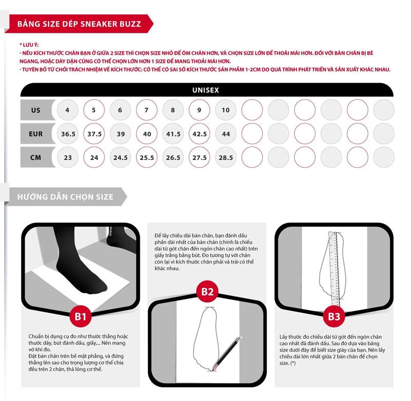 Product Introduction of Dép Sneaker Buzz Xanh Quai Hoạ Tiết 0