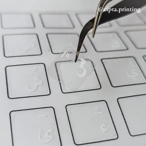 STIKER KEYBOARD ARAB KOREA JEPANG STICKER ARABIC HANGUL KANJI BENING TRANSPARAN Laptop Pc