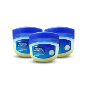 Vaseline Blueseal Pure Petroleum Jelly Original 50ml Vaslin Asli Arab