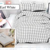 Gambar Diva Linen Selimut Bedcover Hangat Motif Kotak Kotak Ala Korea Ukuran Double - Earl White dari DivaLinenOfficial Kab. Bogor 1 Tokopedia