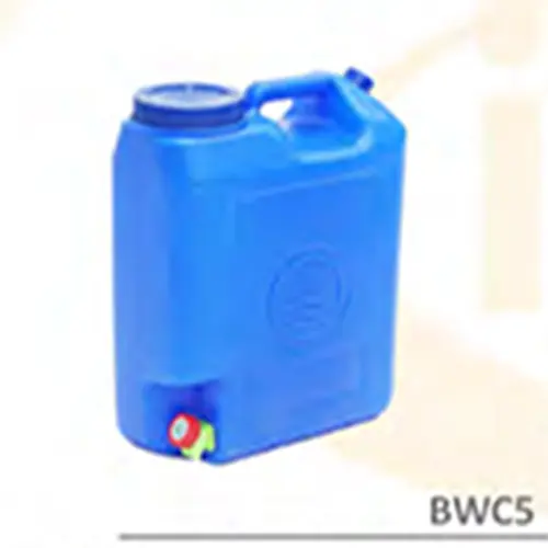 20 litter 1 pcs 5 galon water container w/ faucet 43x17x32cm Blue