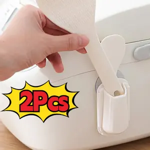 1/2 Buah Rak Penyimpanan Sendok Nasi Gaya Jepang Tanpa Sambungan, Rak Penyimpanan Dapur, Organizer Sendok Nasi Plastik, Memerlukan Pemasangan﻿