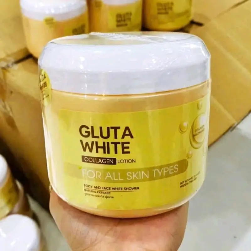 Kem Ủ Trắng Da Gluta White Thái Lan 600gr [Hỗ trợ làm trắng da toàn thân] Dưỡng Da Body Lotion Làm Đẹp Da 2