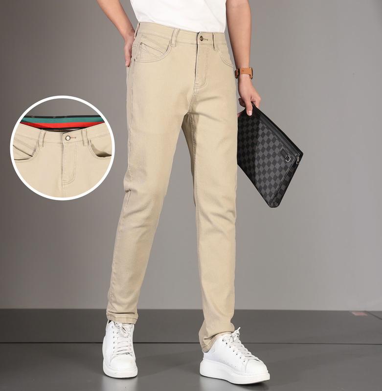 Quần jean nam dài quân jean nam ông đứng VÀNG CÁT MS DL 19 ( ống 16-18 cm tùy size ) Menswear Pants Có Túi