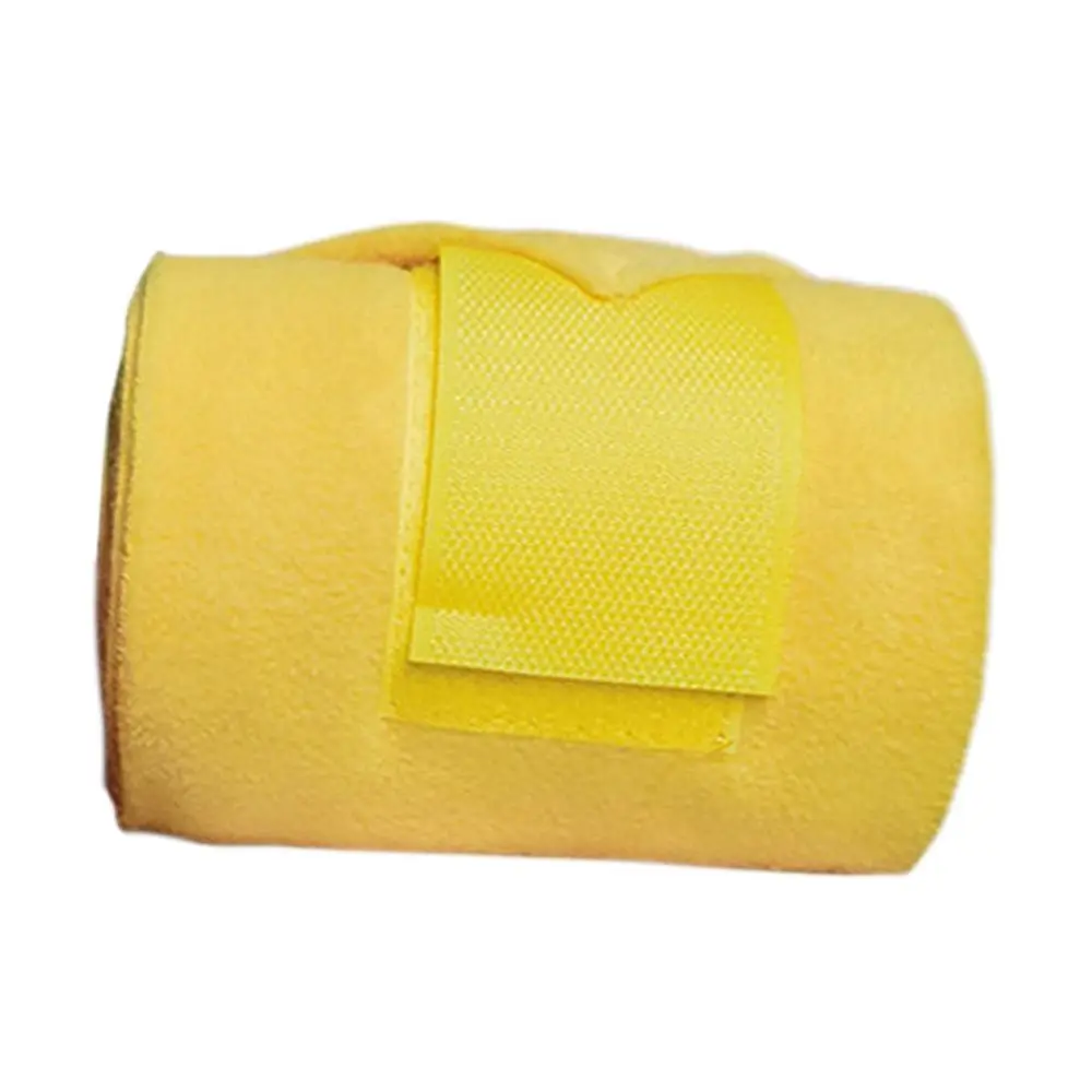 4Pcs Horse Leg Wraps Soft Fleece Bandage Set Equine Wraps for Livestock Equestrian Equipment Training Exercising Riding