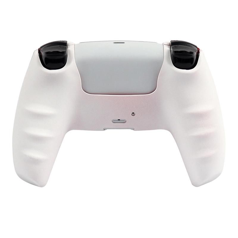 RALAN Dragon Cloud Pattern Game Controller Protective Case, Silicone Game Controller Protective Cover with 2 Thumb Grip Cap, Gaming Console Accessories for PS5 3