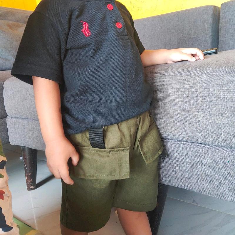Celana kargo anak pendek/celana kekinian/celana pendek/celana anak 7