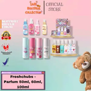 [Stockist Resmi] Freshchubs fabric mist with antibacterial/freshchubs baby bunny/freshchubs vanilla cupcake/freshchubs fluffy gum/freshchubs strawberry cheesecake/parfum baju/parfum gorden/parfum sprei/parfum freshchubs Rose