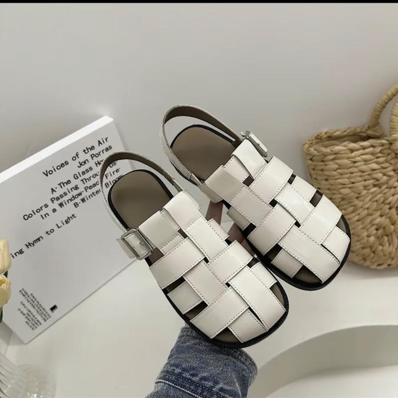 dép rọ đan quai hậu siêu xinh mẫu mới 2024 phong cách hàn quốc đặt lùi 1 sezi DéP Nữ Có Quai Women GiàY Shoes