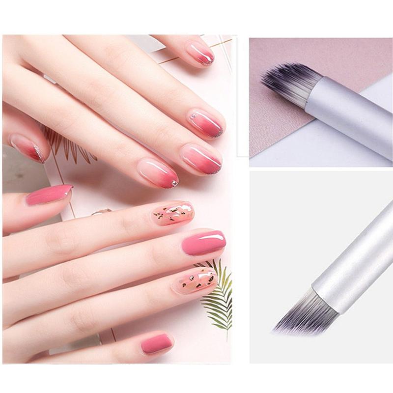 Product Introduction of A set of 3 gradient nail brushes for ombre art, specialized for manicure, UV gel nail polish drawing and painting pens, new manicure tool set 1