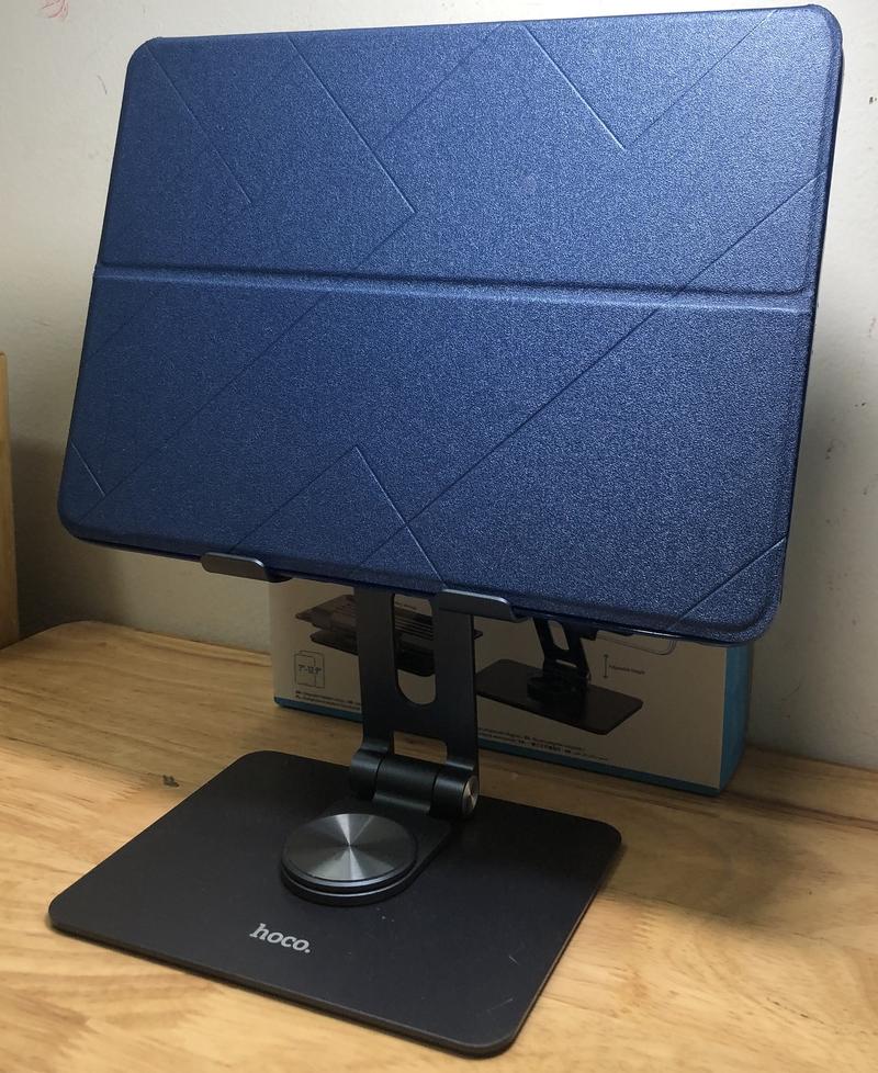 Product Introduction of Giá đỡ máy tính bảng, Ipad quay 360 Độ Màu xám 6