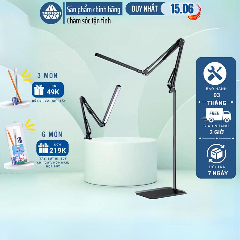 Đèn bàn học TA1110 Bóng LED Chống Cận 12W Đổi 3 Màu Ánh Sáng Tăng Giảm Độ Sáng 10 Cấp Độ đèn học cây đèn thông minh bảo hành của nhà cung cấp Đèn TAO1501