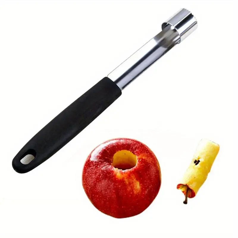 Stainless Steel Pear Corer, Fruit Corette, Apple Corer, Core Seed Remover, Cutter Seeder, Slicer Knife, Kitchen Gadgets, Kitchen Accessories, Utensils 3
