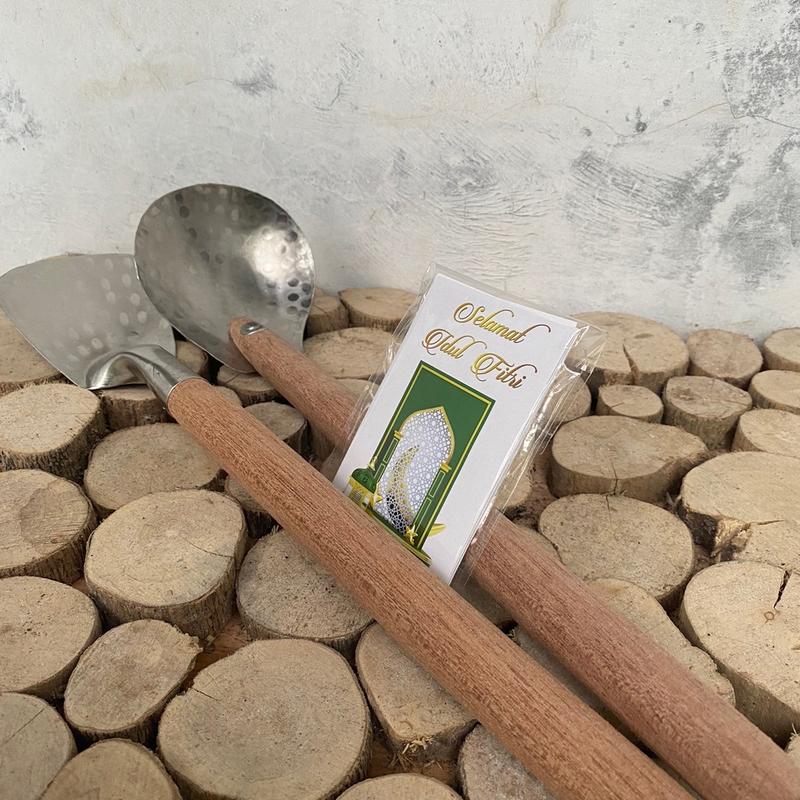PAKET SENDOK SAYUR DAN SUTIL Kayu Stenlis Kayu Stenlis 0