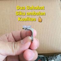 Gambar SIKU L AMBALAN JEPIT KACA RAK MEJA TATAKAN KITCHEN SET KAYU dari aksesori kaca Kota Surabaya 2 Tokopedia