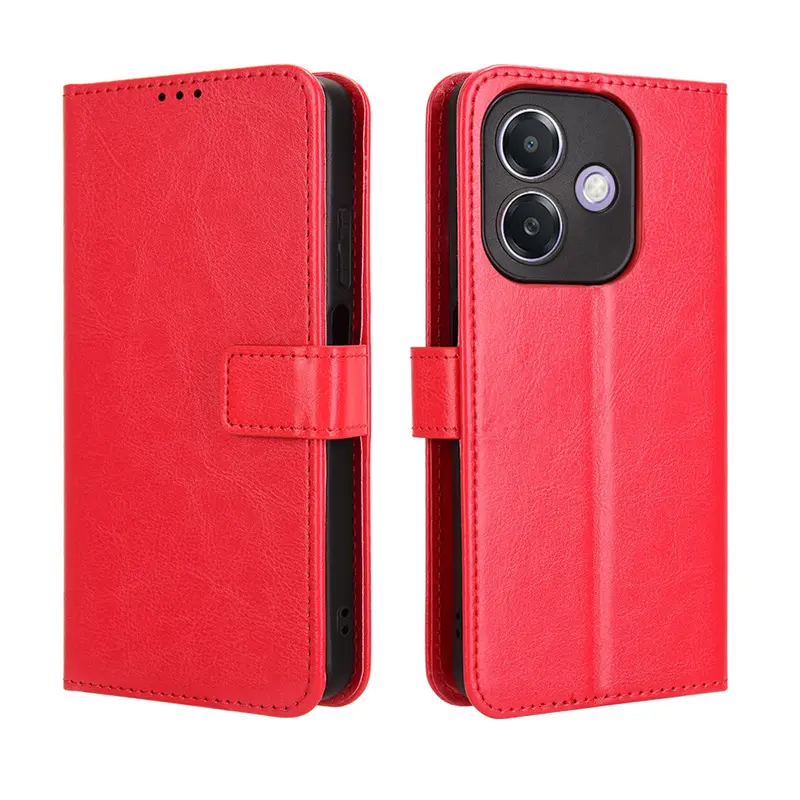Ốp Lưng OPPO A3 4G, Chất Liệu Da PU, Có Giá Chân Đế, Ốp Điện Thoại Lật, Vỏ Bảo Vệ Bằng Da Gập Từ Tính, Thích Hợp Cho OPPOA3 4G CPH2669 7
