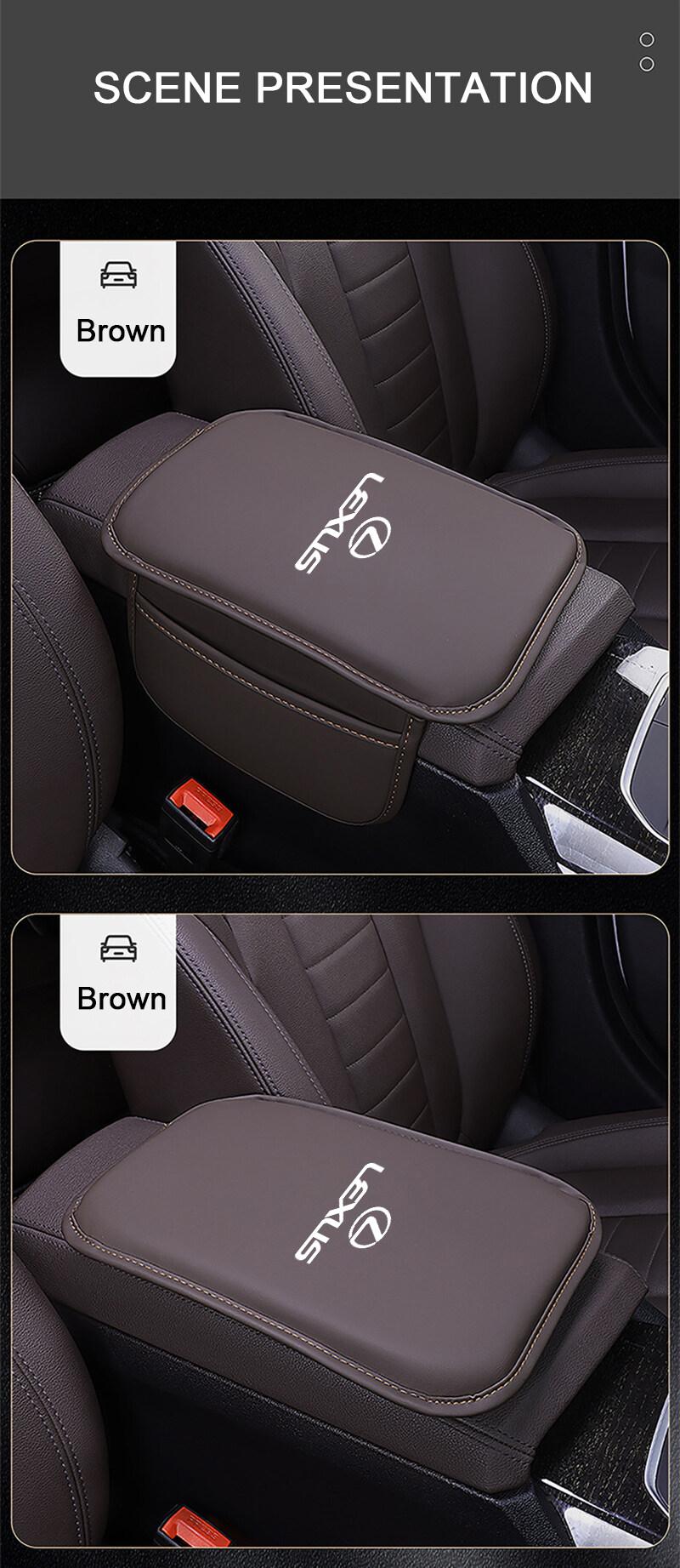 Product Introduction of Lexus Car Armrest Box Pad Leather Arm Rest Protection Cushion Cover For Lexus Is250 CT200h ES250 GS250 IS250 LX570 LX450d NX200t RC200t rx300 rx330 Interior Accessories 12