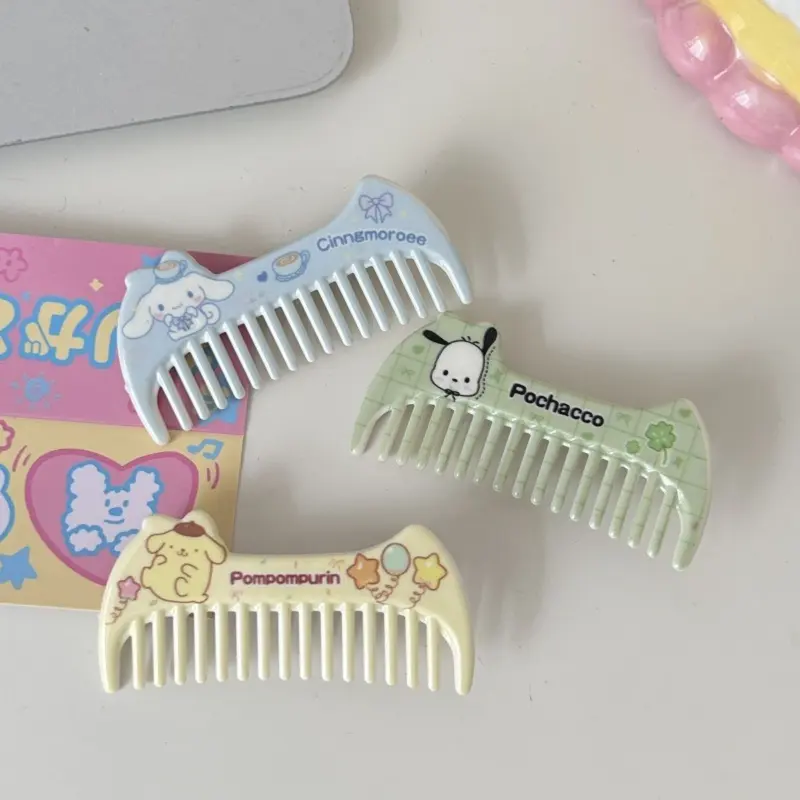 Kẹp Tóc Lược Kuromi, Thiết Kế Cinnamoroll Và Kitty Dễ Thương, Dành Cho Trẻ Em, Kẹp Tóc Hoạt Hình, Kẹp Tóc Trẻ Em, Thời Trang, Phong Cách Cô Gái Hàn Quốc, Phụ Kiện Tóc Cho Bé Gái 4