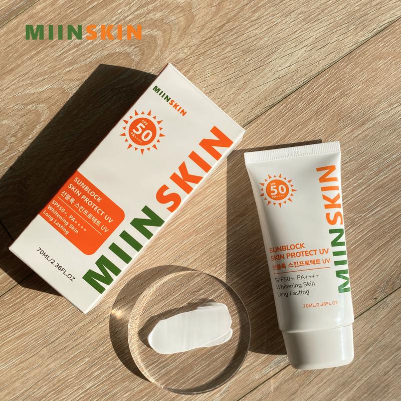 Product Introduction of Kem chống nắng hỗ trợ nâng tone MIINSKIN Sunblock Skin Protect UV SPF50+/PA++++ 70ml 10
