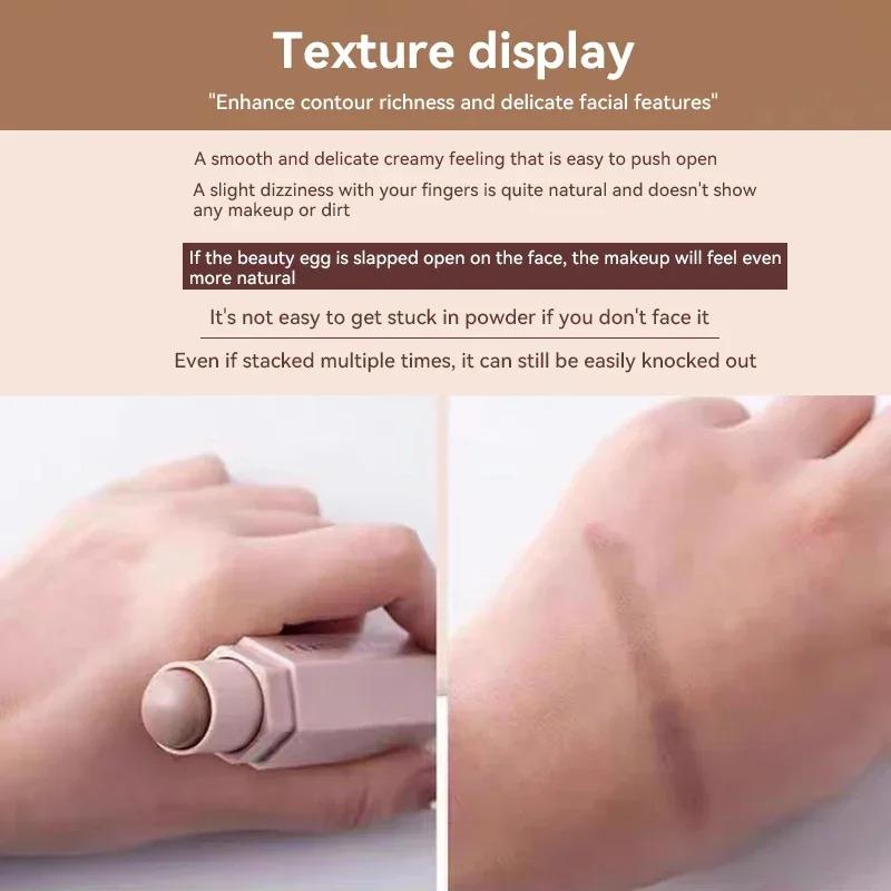 Bronzer Concealer Contouring Stick Makeup Long lasting Face Highlighter Makeup Shadow High Quality Facial Brighten Cosmetics 3