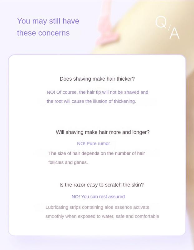 Product Introduction of Women'S Razor Manual Shaver Razor 14