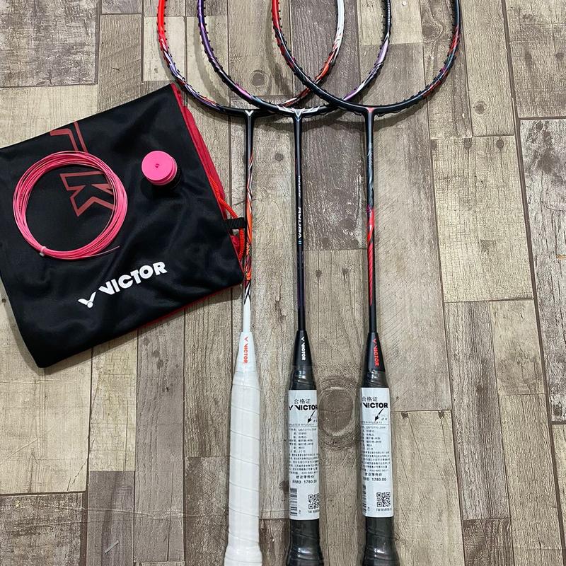 Vợt cầu lông victor ryuga căng max13kg tặng luôn 01 cước căng sẵn 11kg 01 quấn cán vợt 01 bao đựng vợt bảo hành 30 ngày hàng Carbon Sport
