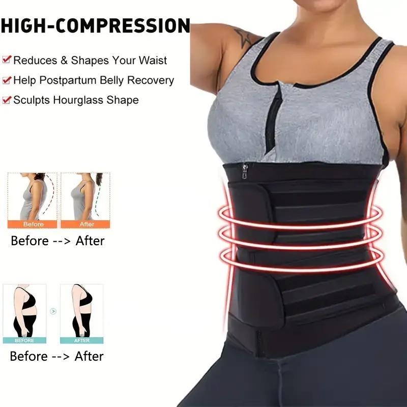 Product Introduction of Sweat Waist Trainer, Tummy Control Waist Cincher, Body Shaper for Women, Exercise Machine Attachments, Gym Accessories 2