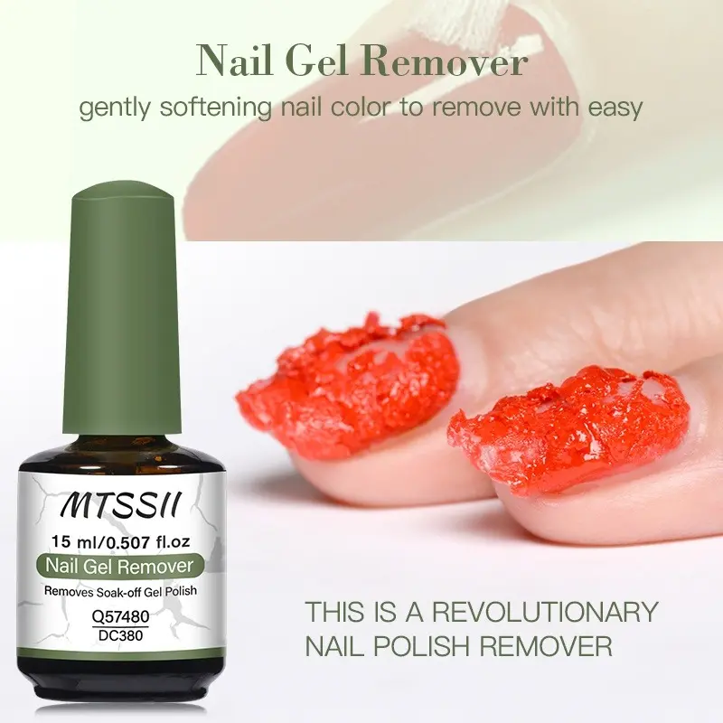 Nước Tẩy Sơn Gel Làm Móng, MTSSII, Loại Bỏ Nhanh, Thích Hợp Cho Gel UV Làm Móng