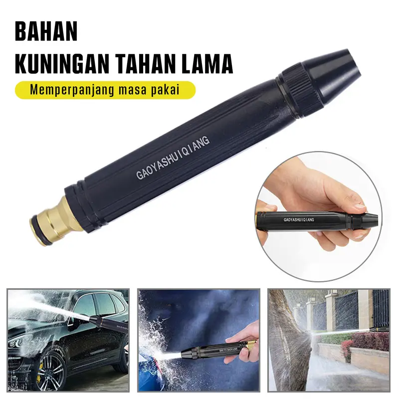 Water Jet Spray Semprotan Air Tembak dengan 3 Mode SLT-286 Car 5