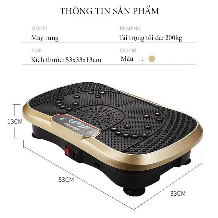 Product Introduction of Máy Rung Tập Thể Dục Tại Nhà 120 Cấp Độ - Máy Rung Massage, Bàn Rung Điều Khiển Từ Xa Tiện Lợi 0