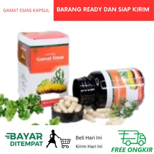 Kapsul Gamat Emas Ekstra Teripang Emas Aman Tanpa Efek Samping Halal & BPOM