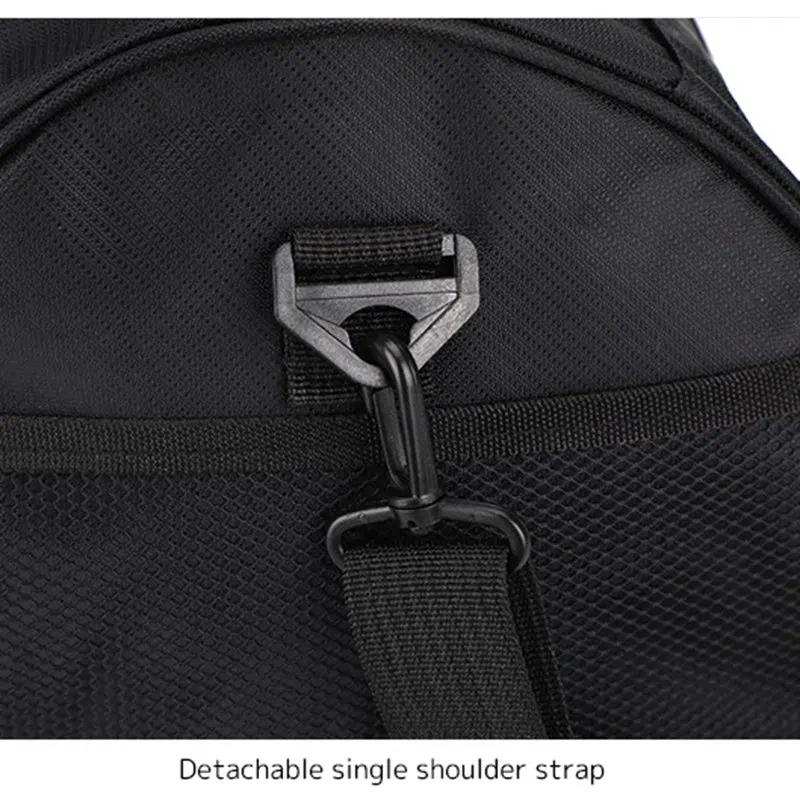 Product Introduction of Waterproof Gym Bag with Shoe Compartment, Yoga Sports Bag, Cylindrical Fitness Travel Bags, Large Capacity, Single Shoulder Back 22