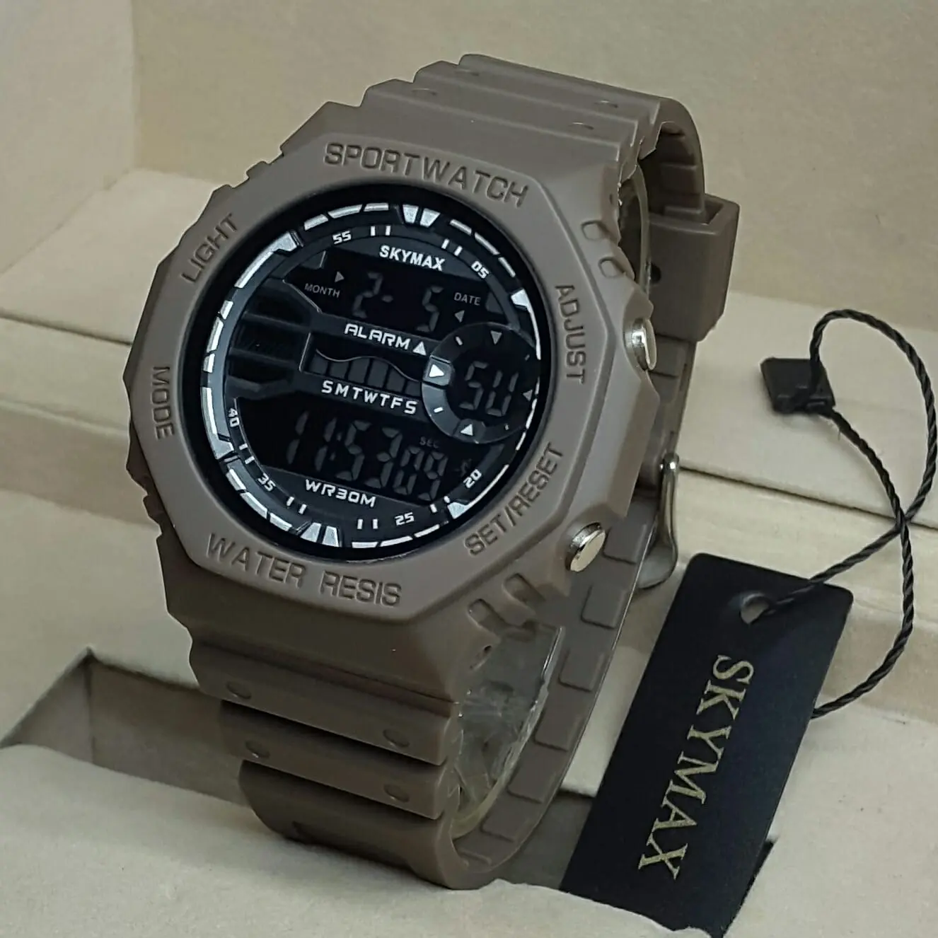 Jam Tangan Skymax 2023 Rubber Water Resistant Original