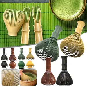2pcs Chasen Matcha Resin / Matcha Whisk Plastic / Pengaduk Matcha/Green Tea Powder Chasen