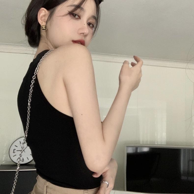 Áo thun ba lỗ bigsize nữ dáng croptop chất thun gân mềm mịn co giãn cho nàng chubby  - G4 2