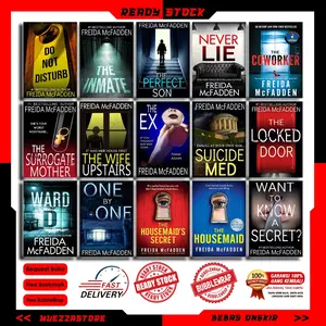 Freida McFadden: The Housemaid Secret, Surrogate Mother, Inmate, One, Never Lie, EX, Brain Damage, WARD D