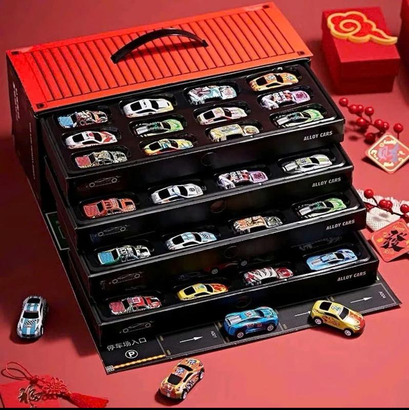 BOX Mô Hình 48 Xe Ô Tô Bằng Hợp Kim Hộp Container Thùng Xe ( hàng loại 1 ) 2