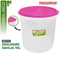 Gambar {GOJEK ONLY} NAGAMAS Toples Plastik Sealware BPA FREE - 10 Liter dari Nagamas Official Store Kota Tangerang 2 Tokopedia