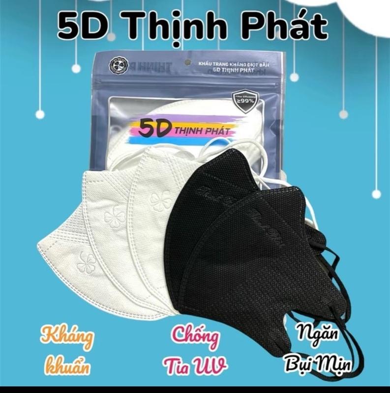 Thùng100 Chiếc Khẩu Trang 5D Mask Thịnh Phát Cao Cấp 7