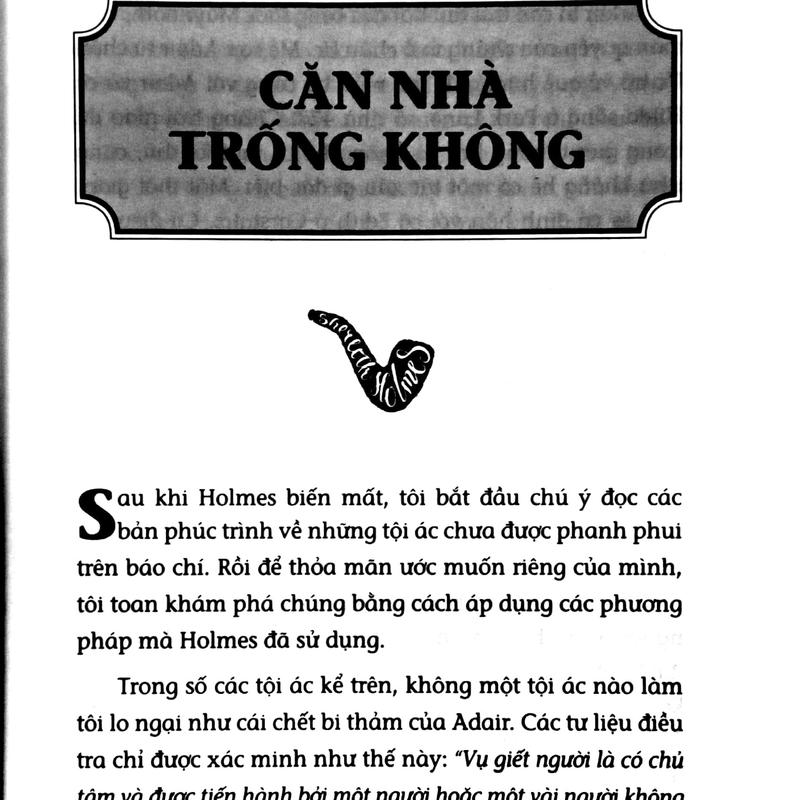 Sherlock Holmes - Kẻ Dị Dạng (Bìa Mềm) 3