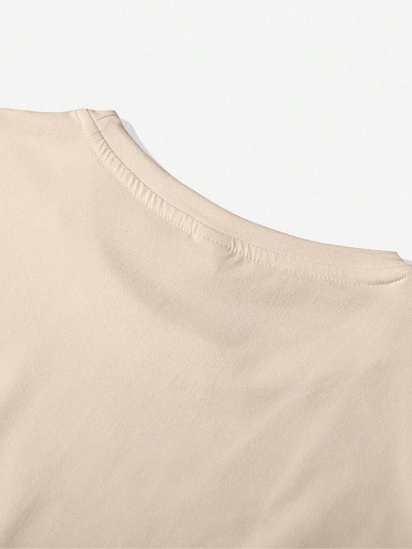 Men's Letter Print Round Neck Tank Top, Regular Fit Casual Sleeveless Crew Neck Top for Summer, Men's Clothes for Daily Wear, Vests 3