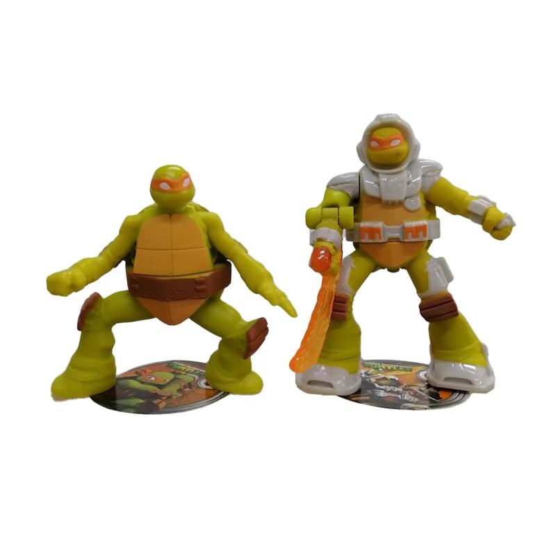 Teenages Mutant Ninja Turtle Figures Fun Toys Whirl Chop Battle ...