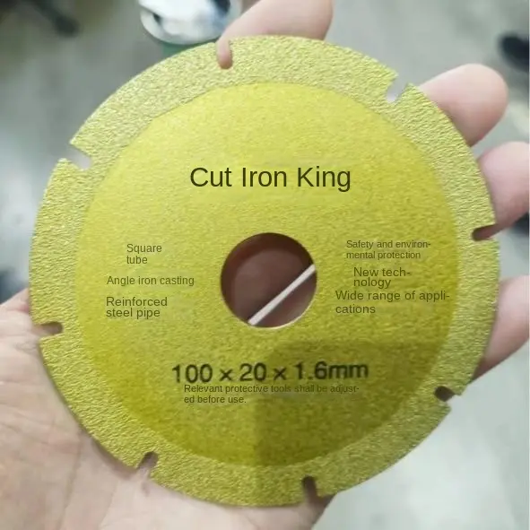4-inch stem cutting blade, diamond cutting saw blade, stainless steel 100mm.