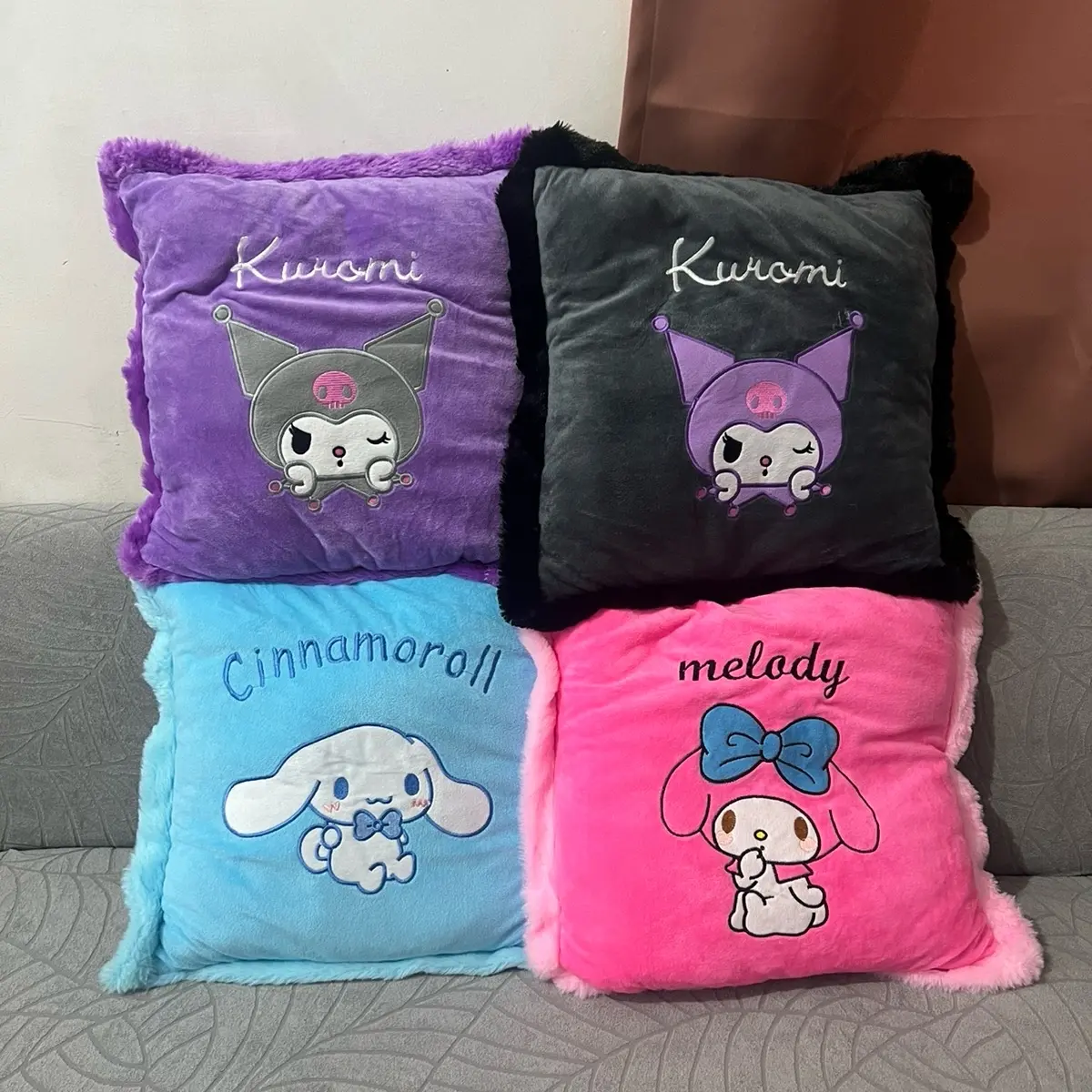SQUARE KUROMI, CINNA PILLOW (Live Only)