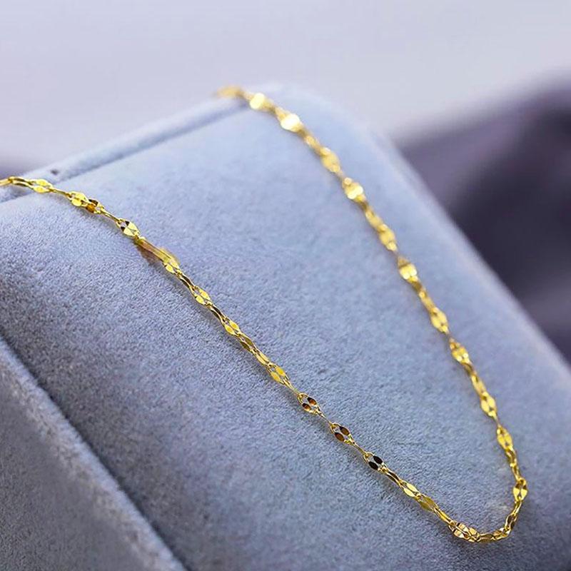 Product Introduction of OYJR Stainless Steel Simple Anklet for Women Vintage Non Tarnish Angklets Gold Chain Jewellery Gift 22