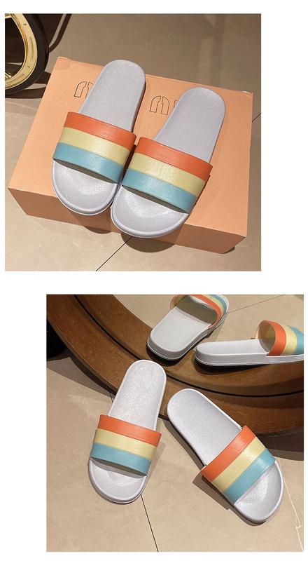 Product Introduction of Slippers Men's and Women's Summer Wear Indoor and Outdoor Non-Slip Thick Bottom Soft Bottom Bath Bathroom Slippers 17