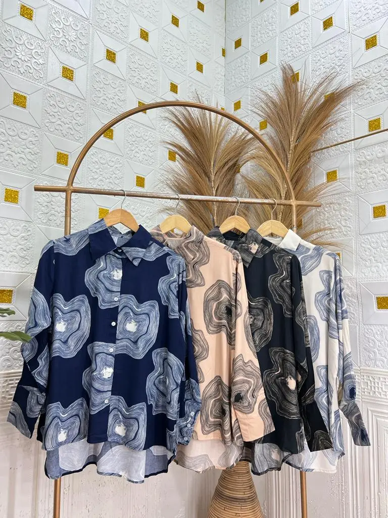 Kemeja Premium Wanita Atasan Rayon Terbaru Kemeja Blouse Wanita