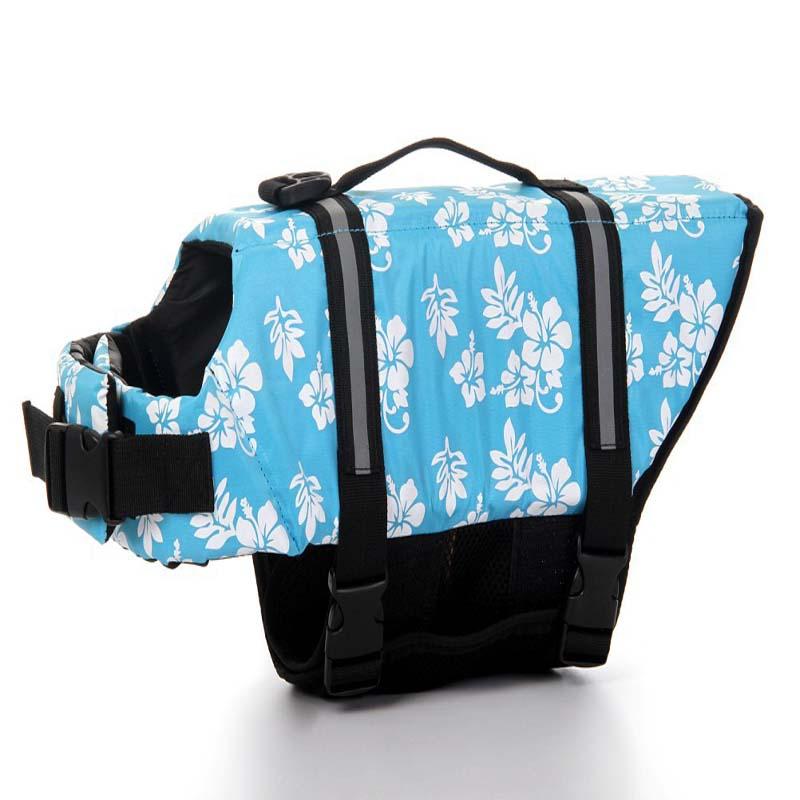 Product Introduction of XXS-XXL Dog Life Vest Summer Printed Pet Life Jacket Dog Safety Clothes Dogs Swimwear Pets Safety Swimming Suit Summer 17