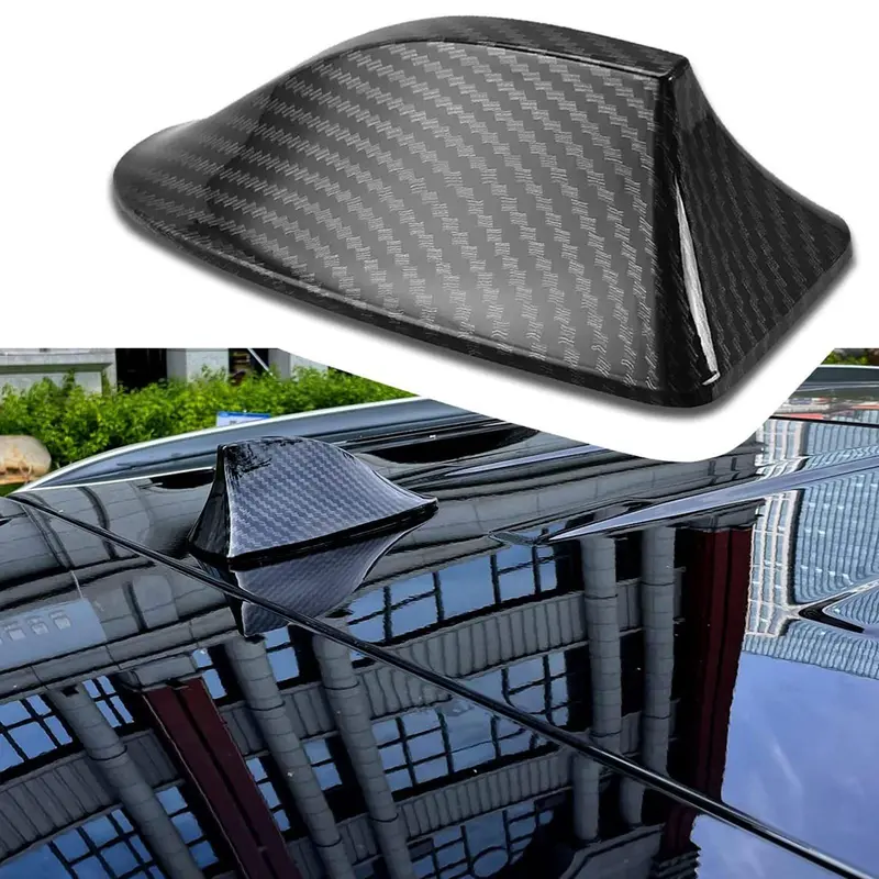 Đuôi Cá Mập Ô Tô Ăng Ten, Hiệu Quả Sợi Carbon Sơn, Tín Hiệu Ăng Ten, Cho Đài Phát Thanh Tín Hiệu, P3G1, 1 Cái 8