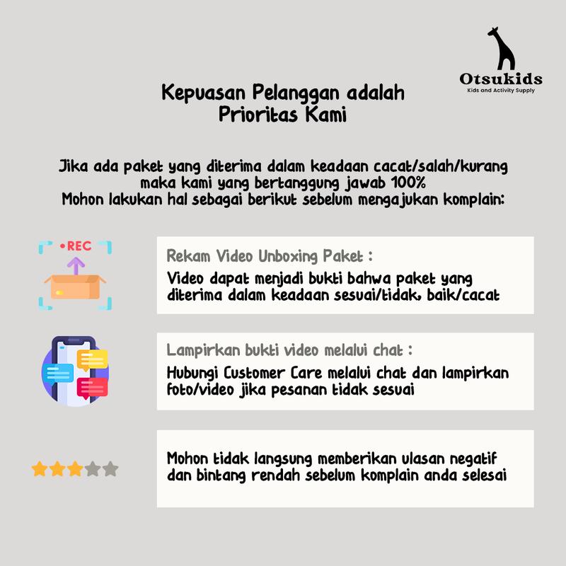 Baju Kaos Anak Laki Laki & Perempuan Umur 6 Bulan - 8 Tahun - Logo Otsukids - Bahan Cotton 30s - Kaos Anak Kids & Junior - Black 4